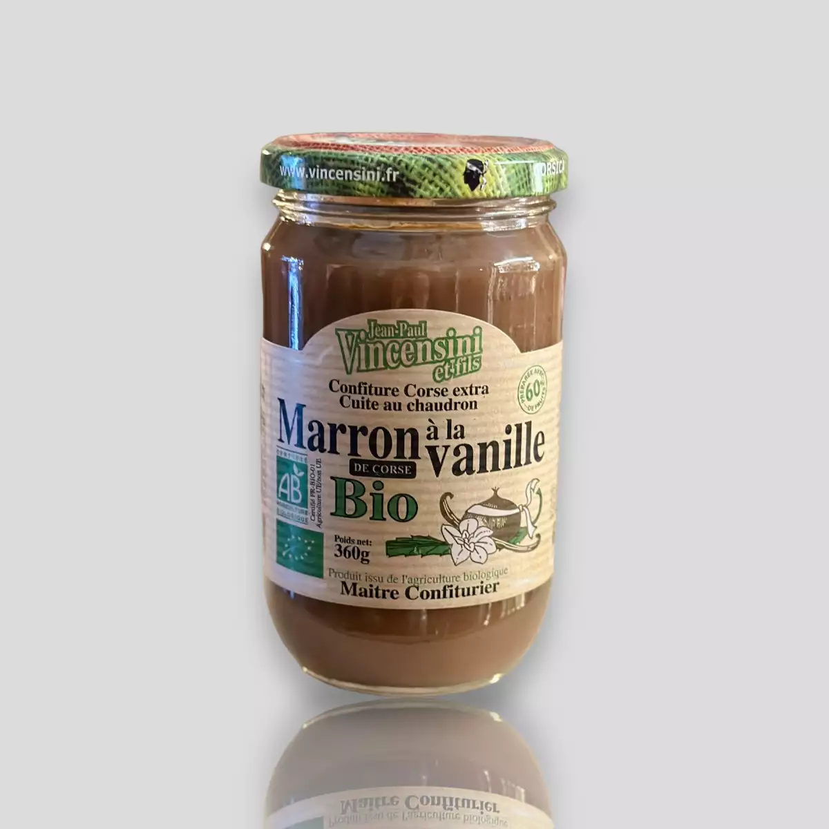 Confiture de Marron à la vanille BIO